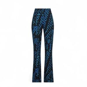 Diane von furstenberg graphic chain print brookln pants nwt